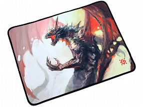 Коврик игровой Dragon Rage M 360x270x3 мм, ткань + резина DEFENDER 