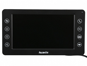 Видеодомофон Falcon Eye FE-70CH ORION  (Black) Цветной видеодомофон TFT LCD экран 7", сенсорные кнопки, 4-х проводной. подключение: 2 панели вызова и 