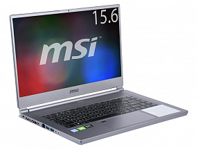 Ноутбук MSI P65 Creator 8SF-273RU i7-8750H (2.2)/16G/512G SSD/15.6"FHD IPS/NV RTX2060 6G/noODD/Win10 Silver