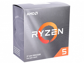 Процессор AMD Ryzen 5 3600 BOX Wraith Stealth cooler  65W, 6C/12T, 4.2Gh(Max), 36MB(L2+L3), AM4  (100-100000031BOX)