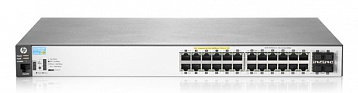 Коммутатор HP 2530-24G-PoE+ (J9773A) Управляемый коммутатор 2-го уровня с 24 портами 10/100/1000 PoE+ и 4 слотами GbE SFP