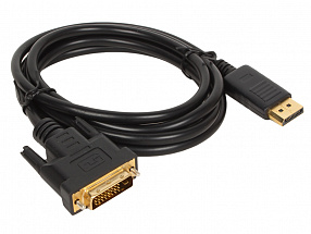Кабель-переходник DisplayPort---DVI_M/M 1,8м Telecom   TA668-1.8M  
