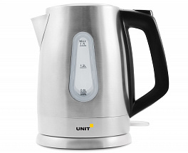 Чайник электрический UNIT UEK-276, Матовый; сталь, 1.7л., 2000Вт.