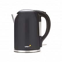 Чайник электрический UNIT UEK-270, Цвет - Чёрный металлик; сталь, цветная эмаль, 1.8л., 2000Вт.