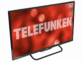 Телевизор LED 32" TELEFUNKEN TF-LED32S37T2 Черный, HD Ready, DVB-T2, HDMI, USB