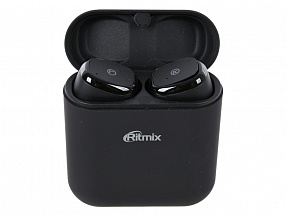 Наушники Ritmix RH-807BTH TWS Black,Bluetooth 