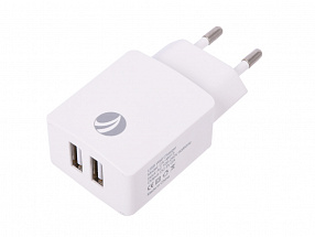 Зарядное устройство AC (EU Plug 100-220V) -- USBx 2 Port ( DC5V, 2A) VCOM  M013/CA-M013 