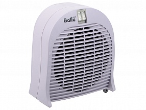 Тепловентилятор BALLU BFH/S-04 серый, спиральный, S-25 м², 2 ступени мощности 1,0/2,0 кВт., защита от перегрева