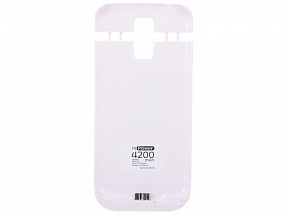 Чехол с аккумулятором Gmini mPower Case MPCS5 White, для Galaxy S5, 4200mAh