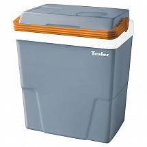 Термоэлектрический автохолодильник TESLER TCF-2212, 22 л., макс охлаждение 16-22° ниже температуры окр. среды (не ниже +5°), серый