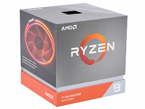 Процессор AMD Ryzen 9 3900X BOX  Wraith Prism cooler  105W, 12C/24T, 4.6Gh(Max), 70MB(L2+L3), AM4  (100-100000023BOX)