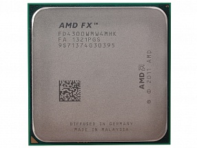 Процессор AMD FX-4300 OEM  95W, 4core, 4.0Gh(Max), 8MB(L2-4MB+L3-4MB), Vishera, AM3+  (FD4300WMW4MHK)