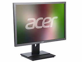 Монитор 24" Acer B246WLAYMDPRX Darkgrey IPS, 1920x1200, 5ms, 300 cd/m2, 100M:1, D-Sub, DVI, DP, 2Wx2, HAS, Pivot, vesa