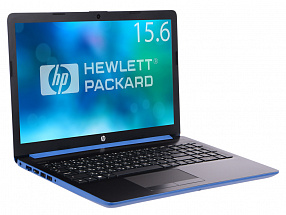 Ноутбук HP 15-da0077ur <4JY26EA> i3-7020U (2.3)/4Gb/500Gb/15.6"HD AG/Int Intel HD/No ODD/Cam HD/Win10 (Twilight Blue)