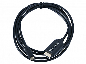 Кабель-адаптер USB3.1 Type-Cm -- HDMI A(m) 4K@60Hz, 1.8m, Telecom  TCC008-1.8M 