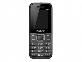 Tелефон LEXAND A1 BASIC  (черный) 2SIM/FM/BT/фонарик/600мАч