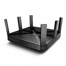 Маршрутизатор TP-LINK Archer C4000 AC4000 Tri-Band Wi-Fi Router,Broadcom 1.8GHz Qual-Core CPU,  1625Mbps at 5GHz_1 + 1625Mbps at 5GHz_2+ 750Mbps  at 2