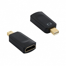 Адаптер мини Orient C312 Mini DisplayPort M -> HDMI F, черный