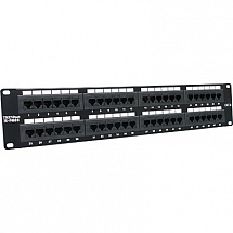 Патч панель Trendnet TC-P48C6 UTP, 48 портов RJ45, кат. 6, 19"