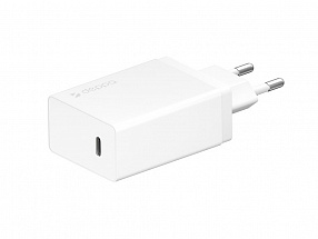 Сетевое зарядное устройство Deppa USB Type-C, Power Delivery, 30 Вт., белый