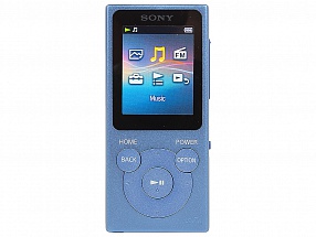 Плеер Sony NW-E394 МР3 плеер, голубой, 8 Гб, FM-радио, 4 технологии "Clear Audio+", micro-USB