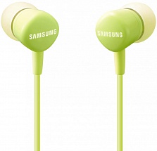 Гарнитура проводная Samsung EO-HS1303GEGRU, 32 Ом, 20Гц - 20 кГц., L-1.2 м., 3.5 мм., зеленый