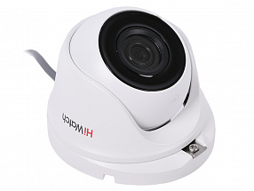 Камера HiWatch DS-T123 (2.8 mm) 1Мп уличная купольная HD-TVI камера с ИК-подсветкой до 20м 1/4"" CMOS матрица; объектив 2.8мм; угол обзора 82°; механи