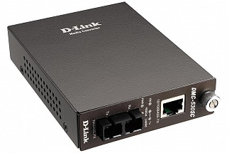Медиаконвертер D-LINK DMC-530SC/D7A Медиаконвертер с 1 портом 10/100Base-TX и 1 портом 100Base-FX с разъемом SC для одномодового оптического кабеля (д