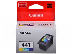 Картридж Canon CL-441 для  PIXMA MG2140, MG3140. Цветной. 180 страниц.