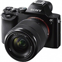 Фотоаппарат SONY ILCE-7KB   24.3Mp, SD, SDHC, SDXC, Wi-Fi, NFC  [ILCE7B.RU2] (сменная оптика) FE 28-70/3.5-5.6 OSS