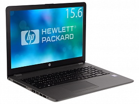 Ноутбук HP 250 G6 <1XN68EA> i3-6006U (2.0)/4Gb/500Gb/15.6"HD AG/Int Intel HD 520/DVD-RW/BT/Win10 Pro/Dark Ash Silver