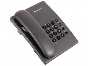 Телефон Panasonic KX-TS2350RUT Flash, Recall, Wall mt.