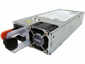 Блок питания Dell Power Supply (1 PSU) 750W Platinum HotPlug for PowerEdge Gen 13/14, (analog 450-ADWS), 450-AEBN 