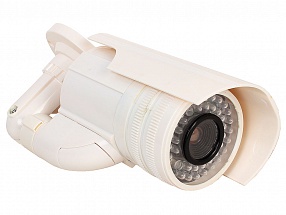 Муляж камеры видеонаблюдения Orient AB-CA-21 белый LED (мигает), для наружного наблюдения