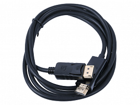 ORIENT C706, Кабель-адаптер DisplayPort M -> HDMI M, длина 1.8 метра, черный