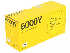 Картридж T2  TC-X6000Y  для Xerox Phaser 6000/6010/WC6015 (1000 стр.) желтый, с чипом 