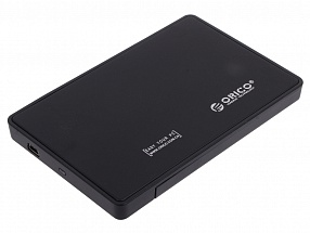 Внешний бокс HDD/SSD 2.5 Orico 2588US-BK Корпус Black / Пластик/Сталь / USB 2.0 / SATA III