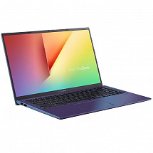 Ноутбук Asus X512UB-BQ125T i3-7020U (2.3)/6G/1T/15.6"FHD AG/NV MX110 2G/noODD/Win10 Peacock Blue