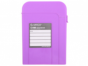 Чехол жесткий для HDD 3.5" ORICO PHI-35-PU, PP пластик, влагозащита, фиолетовый, 162 x 114 x 36 мм