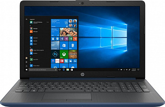 Ноутбук HP 15-da0456ur <7JY07EA> i3-7020U (2.3)/8G/1T+128G SSD/15.6"HD AG/NV MX110 2G/noODD/Cam/Win10 (BLUE)