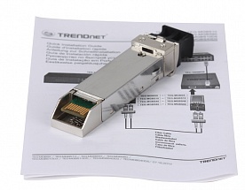 Модуль Trendnet TEG-MGBS10 Одномодовый модуль Mini-GBIC, тип LC (10 Км) 