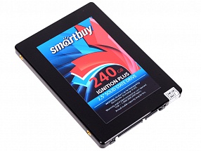 Твердотельный накопитель SSD 2.5" 240GB Smartbuy Ignition Plus (R560/W460Mb/s, MLC, Phison PS3111, SATA 6Gb/s) (SB240GB-IGNP-25SAT3)