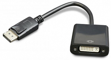Переходник DisplayPort - DVI Cablexpert A-DPM-DVIF-002, 20M/19F, 10см, черный, пакет