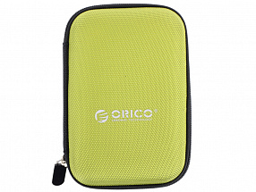 Чехол для HDD 2.5" ORICO PHD-25-GR, EVA-материал, влагозащита, зеленый, 135 x 90 x 19 мм