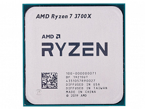 Процессор AMD Ryzen 7 3700X OEM  65W, 8C/16T, 4.4Gh(Max), 36MB(L2+L3), AM4  (100-000000071)