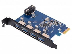 Контроллер PCI-E Orico PVU3-4P  OUT:USB 3.0*4