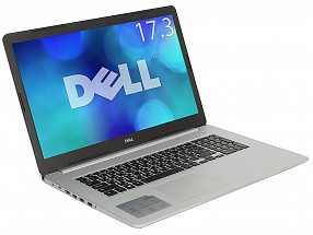 Ноутбук Dell Inspiron 5770 Pentium 4415U(2.3)/4G/1TB/17,3"HD+ AG/Intel HD/DVD-SM/Linux (5770-0016) (Silver)