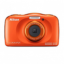 Фотоаппарат Nikon Coolpix W150 Orange Backpack KIT  13.2Mp, 3x zoom, 2.7", SDXC, Влагозащитная, Ударопрочная  (водонепроницаемый 10 метров)