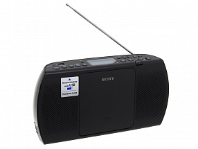 Аудиомагнитола Sony ZS-PE40CP 2Вт, USB, CD, FM/AM, чёрная