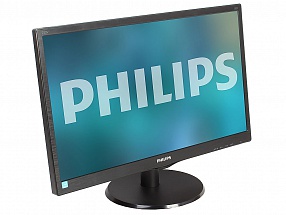 Монитор 21.5" Philips 223V5LSB2/62(10) Black Hairline WLED, 1920x1080, 5ms, 200 cd/m2, 600:1 (DCR 10M:1), D-Sub, vesa